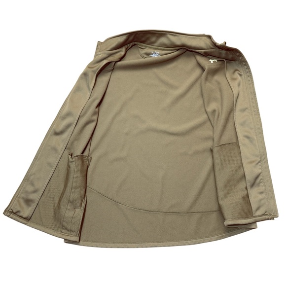 Under Armour Olive Green Coldgear Fleece Lined Vest Women’s Size XL - Picture 3 of 11